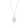 Cross Necklace for Women 14K Gold Plated Crystal Pendant Necklace Handmade Gem Necklaces Dainty Gold Necklaces for Women Trendy