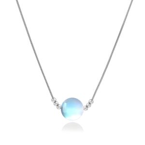 Healing Crystal Necklace for Women - Natural Stone Beaded Handmade Gemstone Jewelry - Protection Crystals Birthstone Necklace