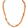 Zenergy Gems Selenite Charged Natural Gemstone Chip Necklaces + Selenite Puffy Heart Charger [Included]