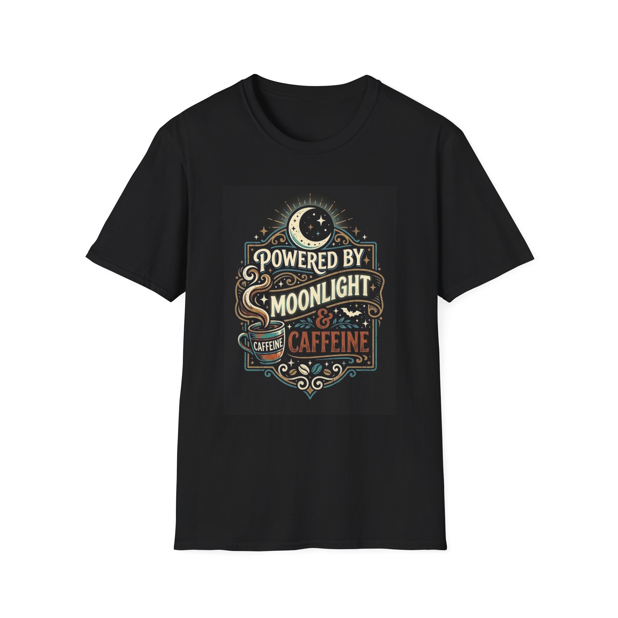 Powered by Moonlight & Caffeine T-Shirt